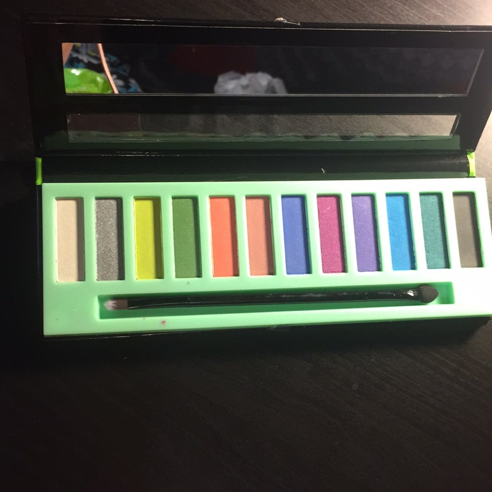 Neon eyeshadow